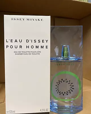 L'eau D'Issey Summer 2013 By Issey  Miyake Homme Eau De Toilette Spray 4.2 Oz • $125