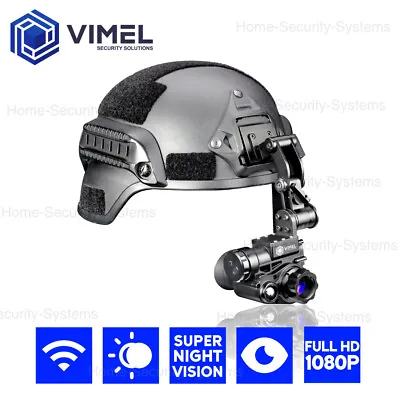 Head Mount Helmet Night Vision Monocular High Quality Digital Long Distance • $368.61
