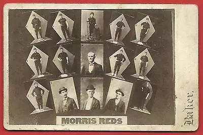 1898   Morris  Reds  Cabinet  Card   Baker  Photography   !! • $499.99