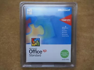 Microsoft Office XP Standard Upgrade Factory Sealed • $30