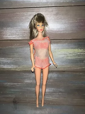 Vintage Barbie Doll 1966 TWIST AND TURN TNT Mattel Japan With Bathing Suit • $49.99