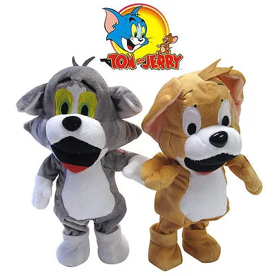 1pc Singing & Talking Tom And Jerry Plush Doll Soft Bear Children Kid Music Toy • $16.95