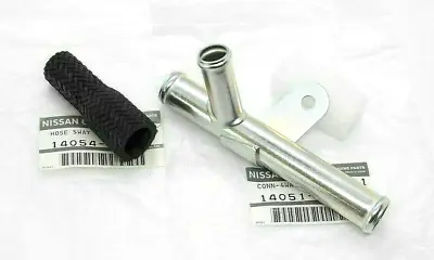 $29.95 • Buy Datsun 240Z 260Z Genuine Water Coolant Heater 3 Way Fitting Connector Pipe Hose