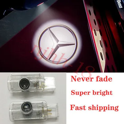 No Fading For Mercedes ML Door Courtesy LED Light Ghost Shadow Laser Projector • $17.95