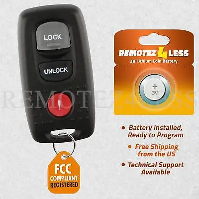 Replacement For 2004 2005 Mazda 3 6 Keyless Entry Remote Car Key Fob • $11.45