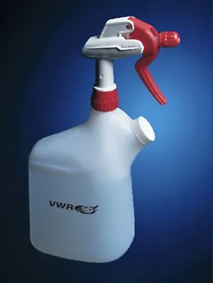 VWR Adjustable Spray Wash Bottle 1 L (33.8 Oz.) 16650-049 New In Box • $30