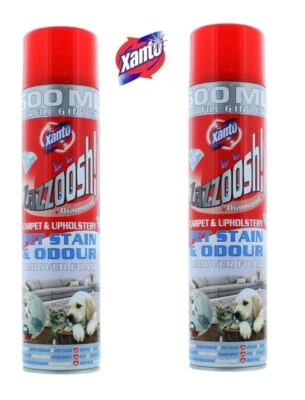 £5.99 • Buy 2 X 500ml XANTO PET STAIN & ODOUR REMOVER CARPET UPHOLSTERY FOAM CLEANER SHAMPOO
