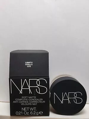 NARS Soft Matte Complete Concealer Light 2 Vanilla 0.21oz/6.2g BNIB • $32