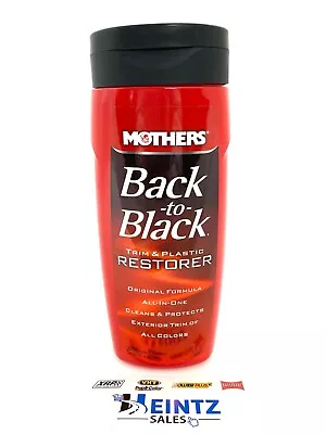 MOTHERS 06112 Back To Black Trim And Plastic Restorer - Rubber & Vinyl - 12 Oz • $24.99