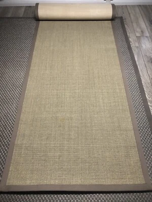 £275 • Buy Sisal Wide Runner Rug ( 120cm X 590cm ) Made By Astra