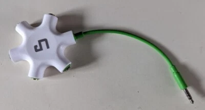 £6 • Buy Audio Cable Splitter - 3.5mm Male To 5 Female Outputs