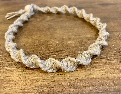 Surfer Phatty Thick Hemp Necklace Twist Mens Beach Jewelry • $18.99