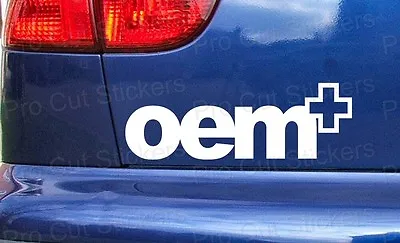 OEM + Custom Detailed Car Window Bumper Stickers Decals JDM DUB Scene Ref:2 • $7