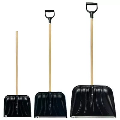 £12.99 • Buy Snow Shovel Pusher Scooper Mucking Out Garden Car Spade Winter Lightweight .....