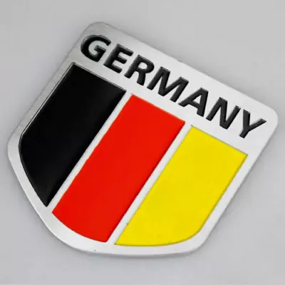 $7.95 • Buy Germany German Flag Car Emblem Badge Decal Sticker Fit For Audi Opel Porsche VW