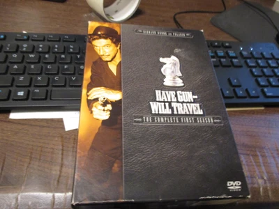$5.99 • Buy 6 Dvds HAVE GUN WILL TRAVEL  Complete 1st Season RICHARD BOONE Angie Dickinson