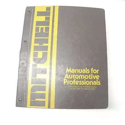 Vintage 1993-1996 Mitchell Import Cars Truck Electrical Equipment Locator Manual • $19.98