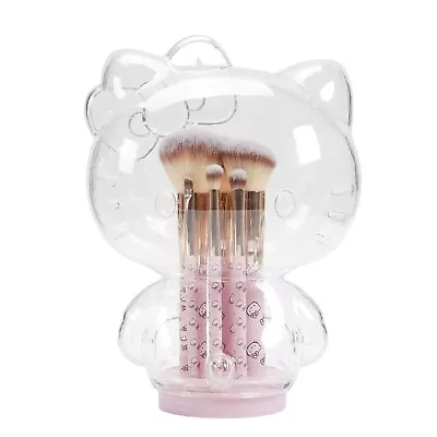 Hello Kitty X Impressions 6 Piece Makeup Brush Gift Set W/ Container - NIB • $45