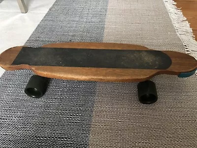 Vtg. Wooden Old School Skateboard W/ Power Paws Nose Guard Speed Spring • $39.99