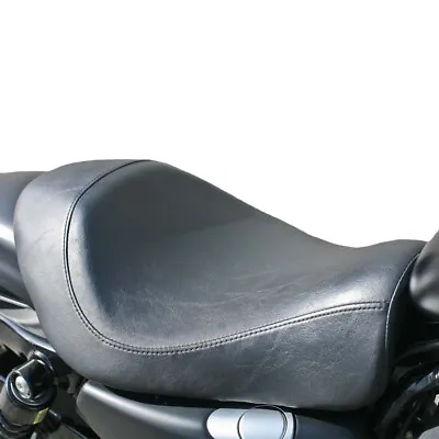 Front Driver & Rider Solo Seat For Harley Sportster XL1200 XL883 48 72 2004-2015 • $77.97