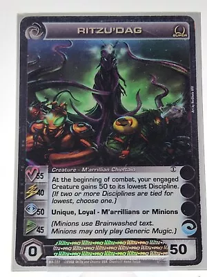 Chaotic Card : Ritzu'dag Beyond The Doors First Edition Super Rare Creature • $4.78