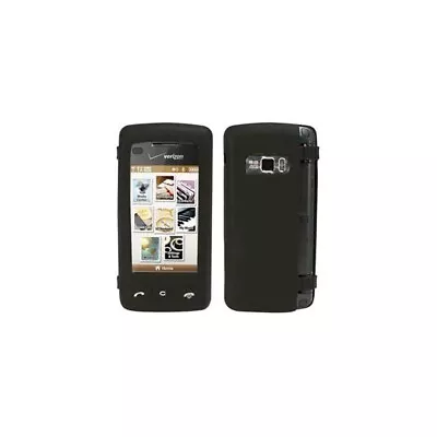 Verizon Silicone Skin Case For LG VX11000 EnV Touch - Black • $12.99