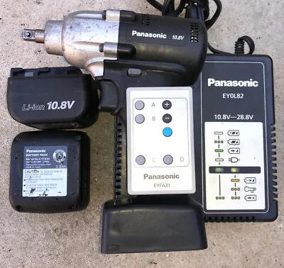 $250 • Buy Panasonic EYFLA5p 10.8V 3/8 Impact Driver With Battery & Charger. Remote C.