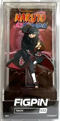$12.99 • Buy FiGPiN Naruto Shippuden Akatsuki Itachi #532 Collectible Pin