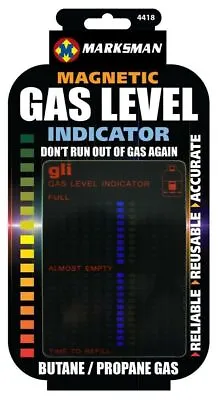 Gas Level Indicator Butane Propane Magnetic Calor LPG Gauge House Caravan BBQ • £2.65