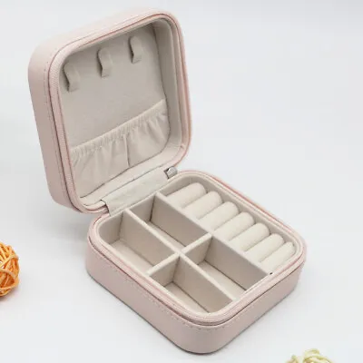 Mini Jewellery Travel Case Portable Jewellery Box PU Leather Small TraveL☆ .c • $9.09