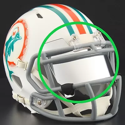 EYE SHIELD / VISOR  ONLY! For MIAMI DOLPHINS Mini Football Helmet • $12.99