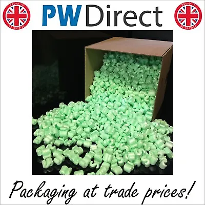 S Polystyrene Chips Loose Void Fill Packing Peanuts 1 Cft 2 FEET 5 10 Cubic Foot • £8.85