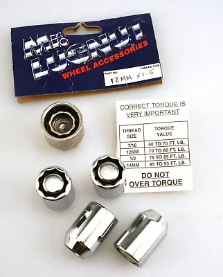 MR. LUGNUT WHEEL LOCKS 12MM X 1.5  #5655-4 • $5.50