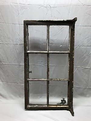 Vintage 20x37 Steel 6 Lite Single Casement Window Parts Or Repair Old 704-23B • $195