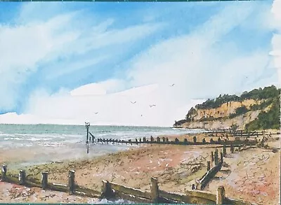 Aceo Handpainted Original Isle Of White Shanklin Signed By The Artist • £1.99