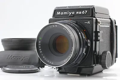 [MINT W/ Strap Hood] Mamiya RB67 Pro S Sekor C 127mm F/3.8 Lens 120 Film Back • $479