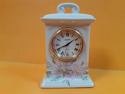 £4.99 • Buy Grayshott Pottery Porcelain Clock; 8.5 Cm High; Owned From New In Early 1990’s