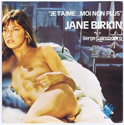 Serge Gainsbourg & Jane Birkin 1974 Issue Uk 7  45 - Je T'aime...moi Non Plus • £19.99