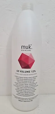 MUK Haircare 40 Volume 12% - 1000ml Professional Strength Maximum Lifting Ver • £19