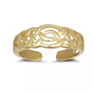 Celtic Toe Ring 9ct Yellow Gold • £117.96