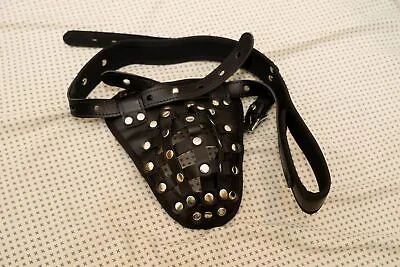 Male PU-Leather Chastity Belt Restraint Panties Bondage Harness Strap Lockable  • £15.82