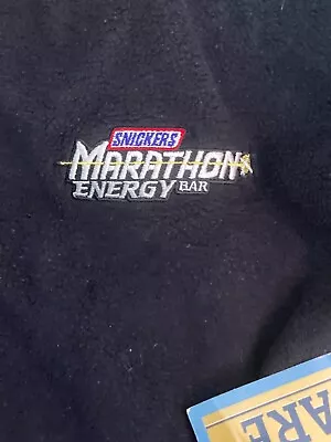 Snickers Bar Marathon Energy  Fleece Vest Jacket Men's Adult Large NWT • $27.42