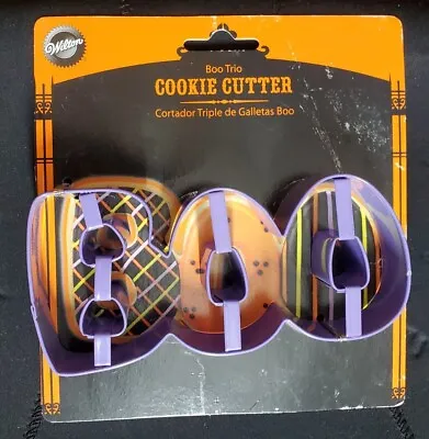 Halloween BOO Metal Cookie Cutter/Wilton New 2308-1111 • $9.49