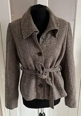 Vintage Mackays Tweed Style Jacket Womens Size 10 Blazer • £11.99