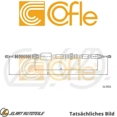 The Cable The Parking Brake For Ford Mondeo Iii Stage Rear B4y Cgba Cgbb Chba • $27.93