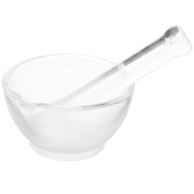  Glass Pressing Mashing Pot Medicine Grinder Mixer Saftey Grinding Bowl • $12.17
