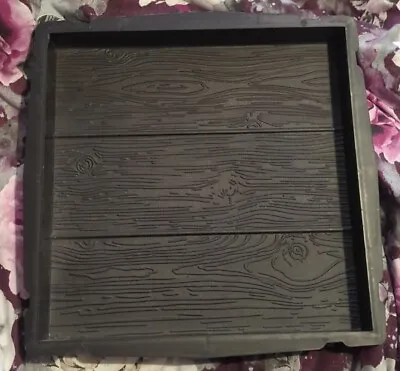 Garden Paving Slab Mold Wood Grain Effect • £20