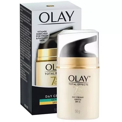 * Olay Total Effects 7 In 1 Gentle Day Cream SPF 15 50g • $36.91