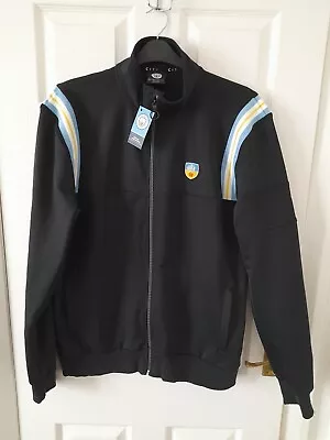 Manchester City FC Official Merchandise Black  Men's Track Jacket Size XXXL  • £35