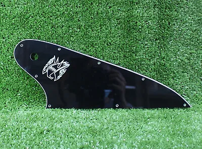 Pickguard For Gibson Reverse Firebird W SilkScreen White Logo - Black 3 Ply • $55.83